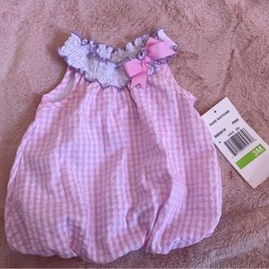 Rare Editions Baby Girl Romper 3m